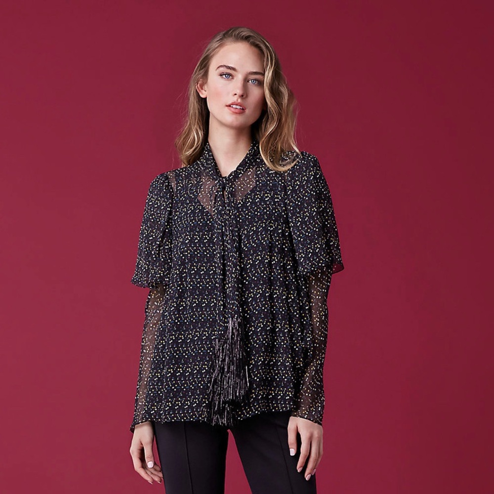 DVF Margie Dot Top